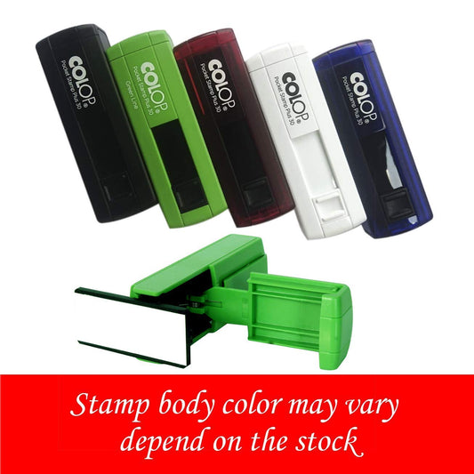 Colop Pocket Stamp for Doctors / Pocket Stamp