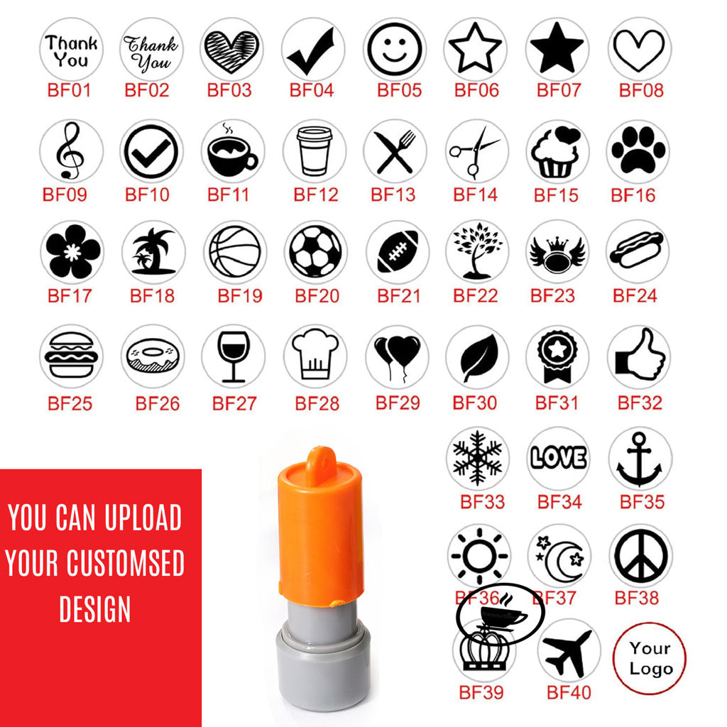 Loyalty Card Stamp 10mm | Custom Reward Stamp for Businesses