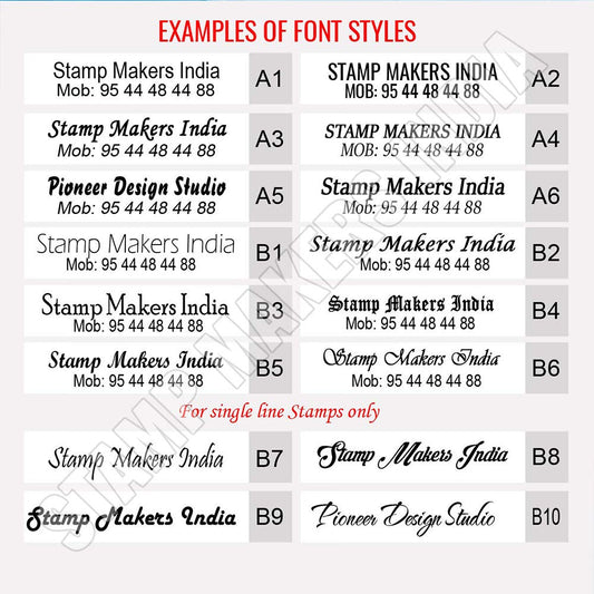 Fountain Pen Stamp / Fountain Pen with Pre Ink Stamp - Silver