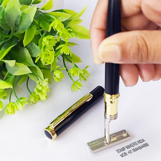 Executive Pen Stamp with Name Engraved