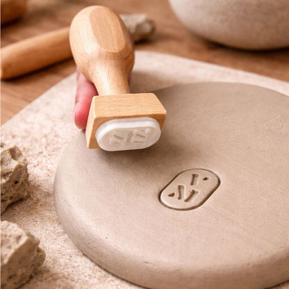 Customised Pottery Stamp | Personalised Clay, Soap & Craft Stamp