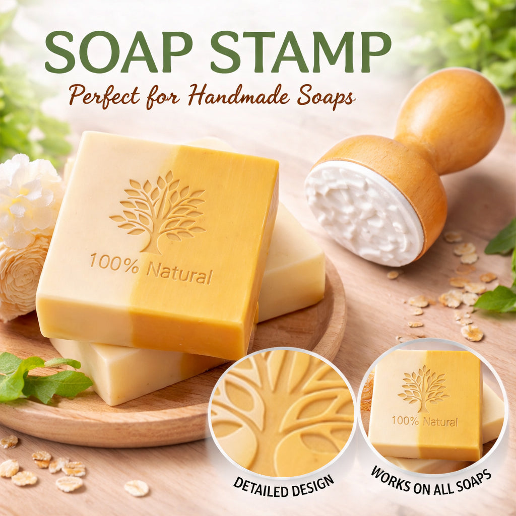 Branding stamp for Soap / Cake / Soap Stamp / Sabun Mohar / Stamp for Soap