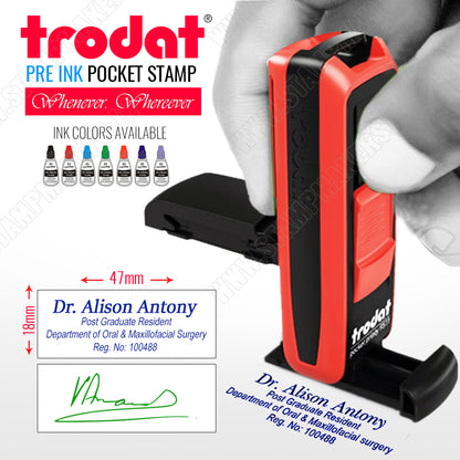 Pocket Stamp / Pocket Stamp for Doctors